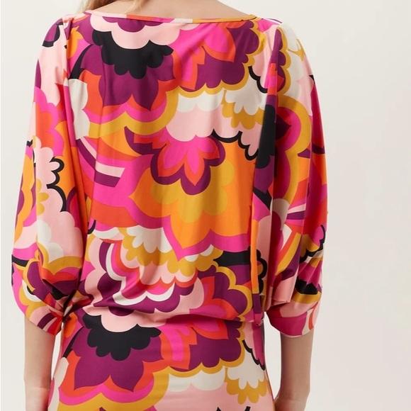 NWT Trina Turk Fan Faire cover up - Picture 6 of 9